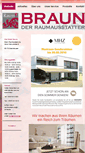 Mobile Screenshot of braun-raumausstattung.com